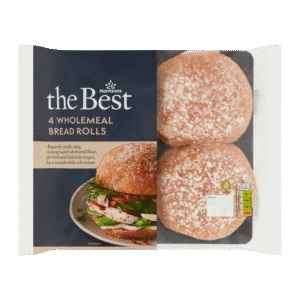 Morrisons The Best Wholemeal Rolls